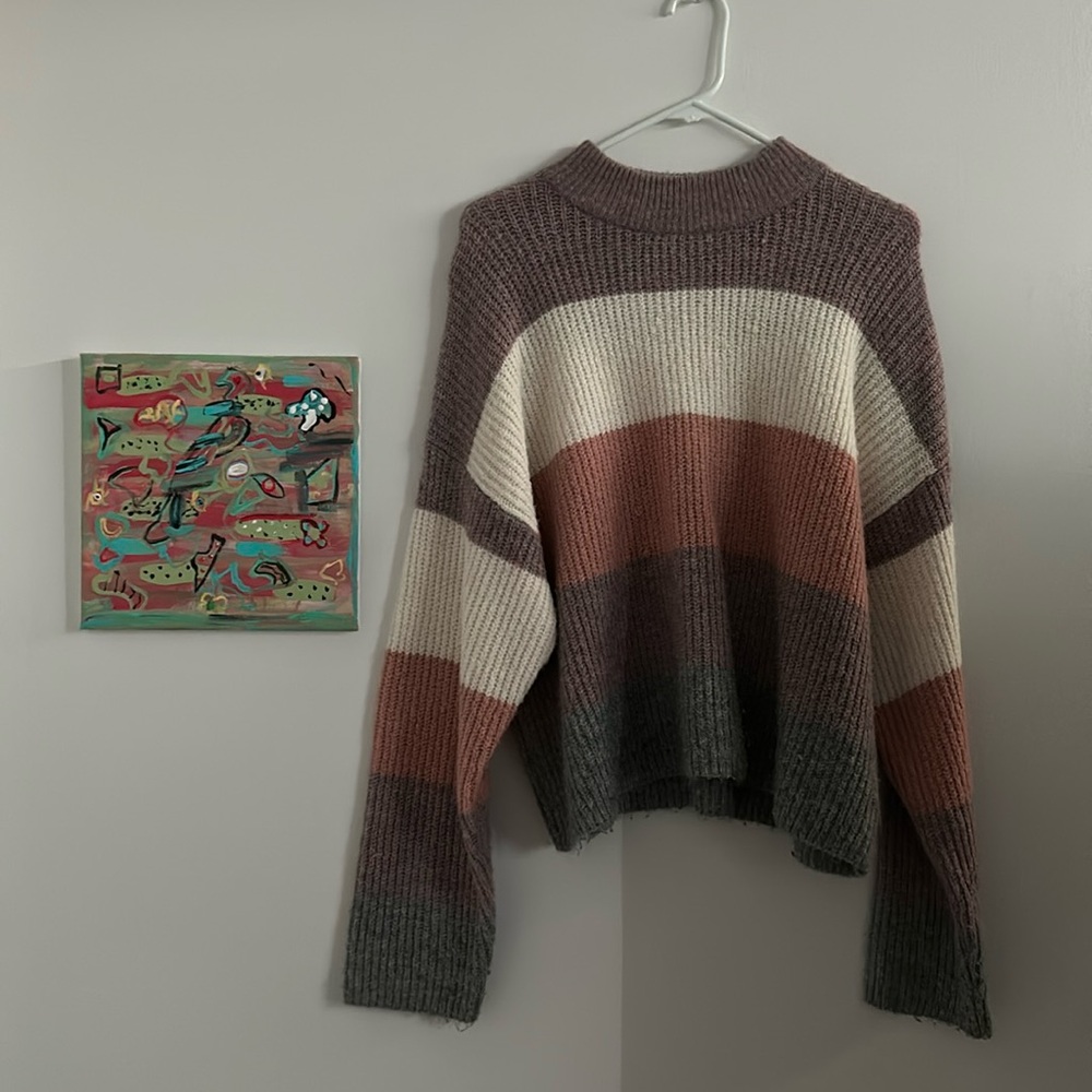 Striped Sweater Silverflint